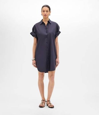 Short Shirt Dress | Midnight