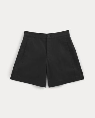 Side-Panel Tailored Short | Black