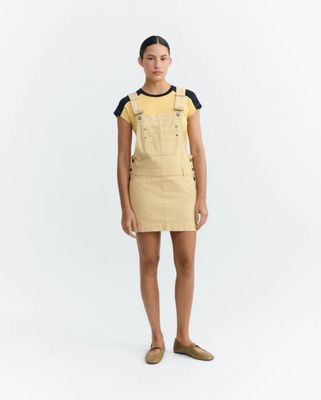 Kurzes Kleid mit Pichi-Streifen Rafaela