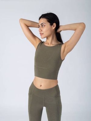 PlantTec™ Organic Reversible Crop Tank | Cypress