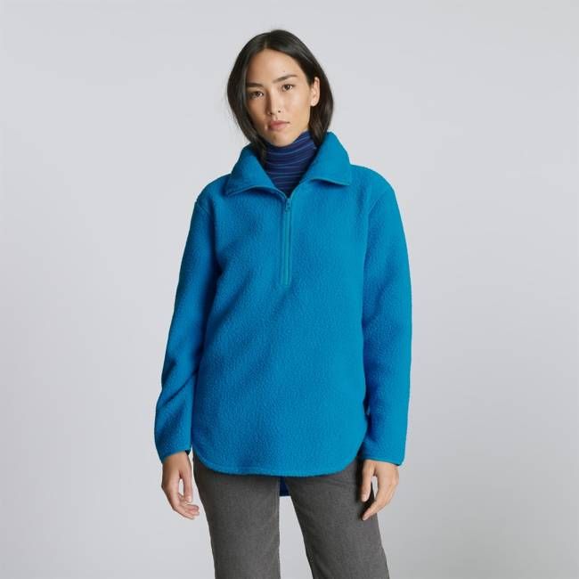 The ReNew Fleece Half-Zip | Horizon Blue