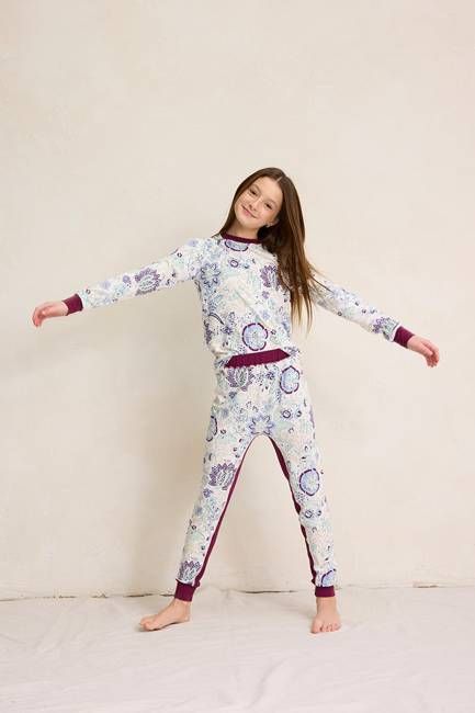 Kids Long Sleeve + Lounge Pant PJ Set