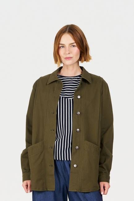CHORE Organic Cotton Jacket - khaki