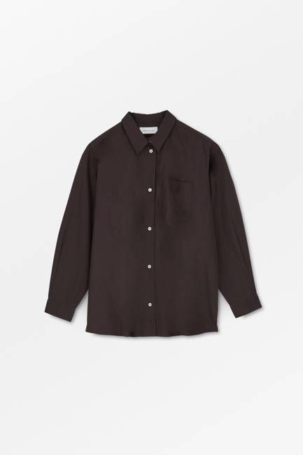 Edgar shirt - Dark brown