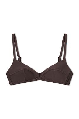 Simone Retro Top in Arabica