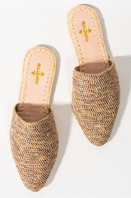 Babouche Slipper für Damen, gemischte Farben