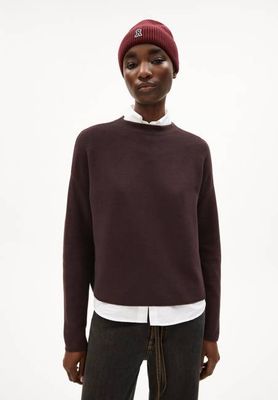 MERINAA LINKS LINKS SWEATER | coffee
