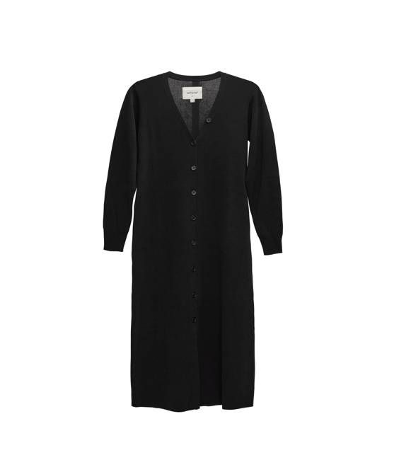 FRANEK Long sleeve button front longline cardigan