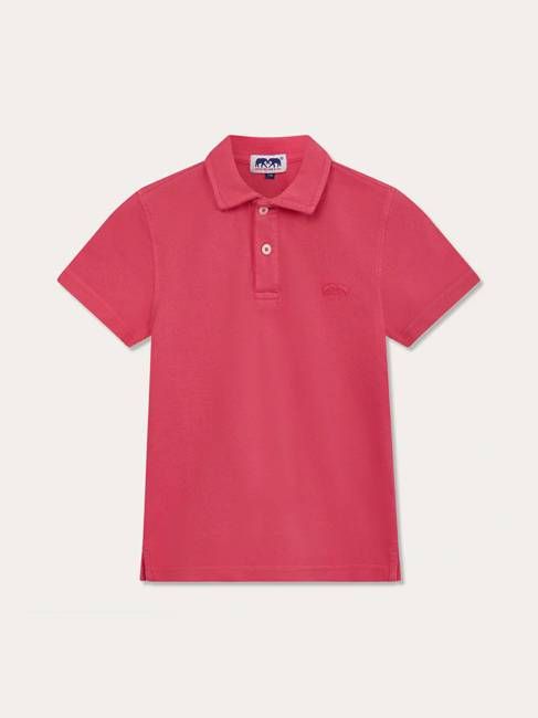 Kids Ruby Red Pensacola Polo Shirt