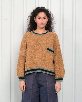 Bulb Knit Jumper - Twisted Ochre