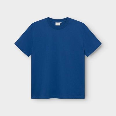 DEDICATED - T-shirt Stockholm Base Limoges Blue