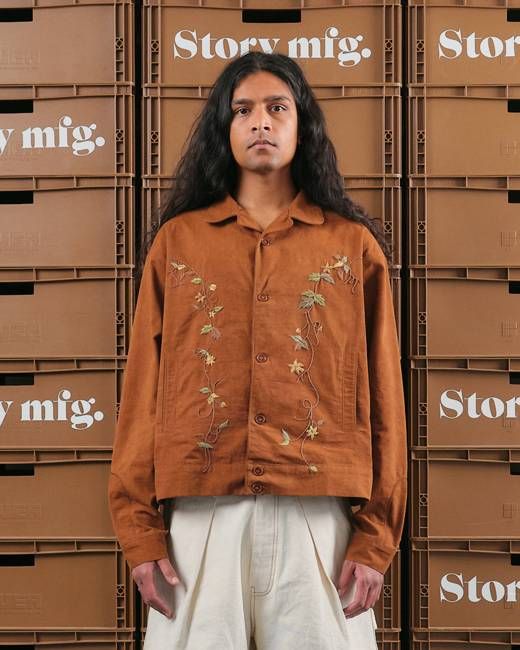 Wander Jacket - Bark Brown