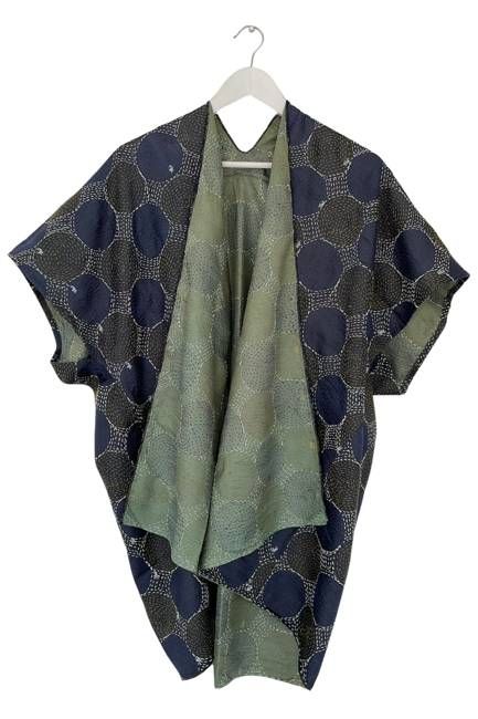 Vintage Silk Trudi Poncho No.76 Jodhpur Edit