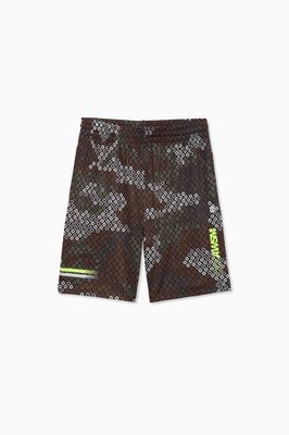 Alien Camo Print Active Short
