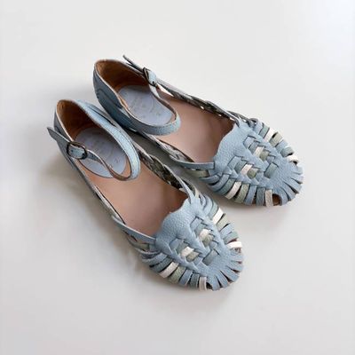 Huarache, Sandal, Azul, Mix, Size 29