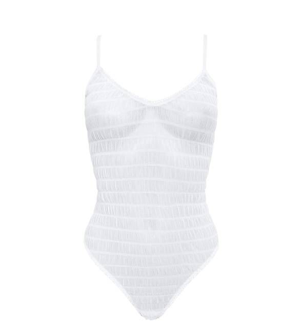 Breeze White Bodysuit