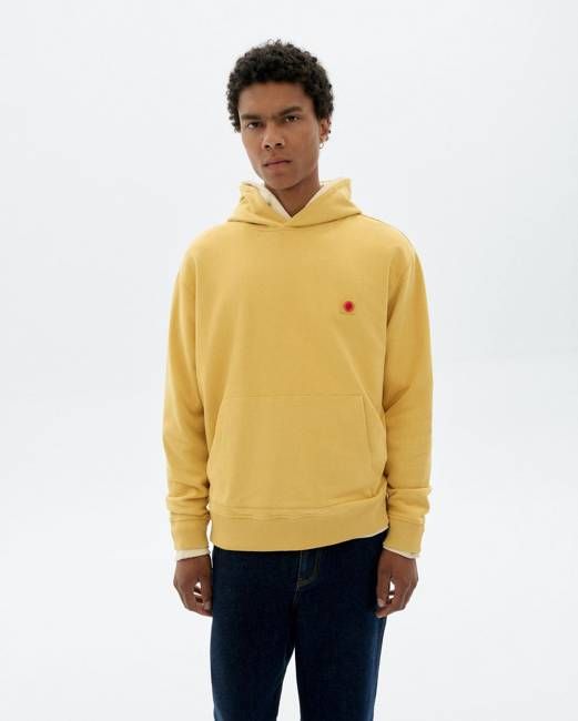 Yellow red back sun Simon hoodie