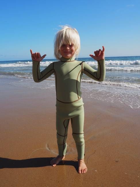 Nai'a Mini Full Wetsuit - Aloe 2/2mm