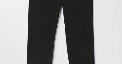 Black Slim Chino | Tapered Cotton Stretch Trouser | Asket
