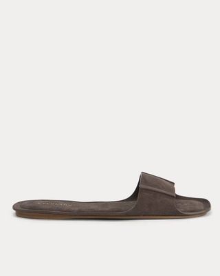 Made in Italy Opanka Band Sandal | Cacoa Suede