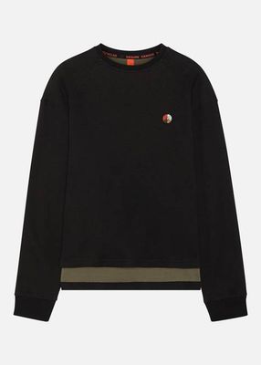 WOMENS SI CREW SWEAT (W) BLACK