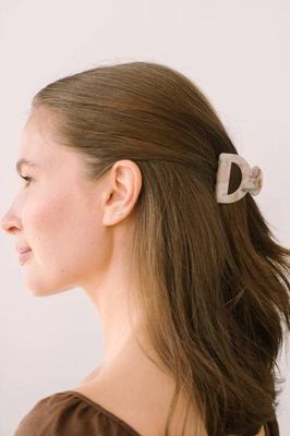 Adorro Hair Clip in Marble