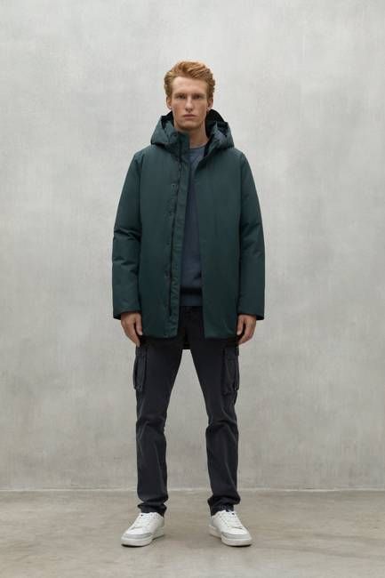 DARK GREEN PARKO COAT