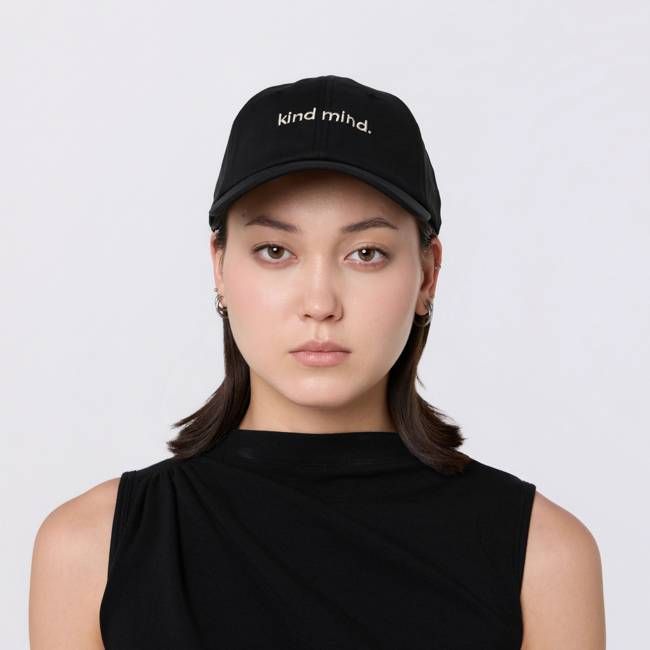 kind mind Cap - Papertouch - Black