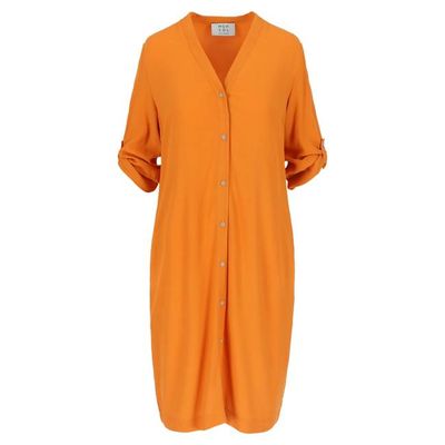 Island dress Orange