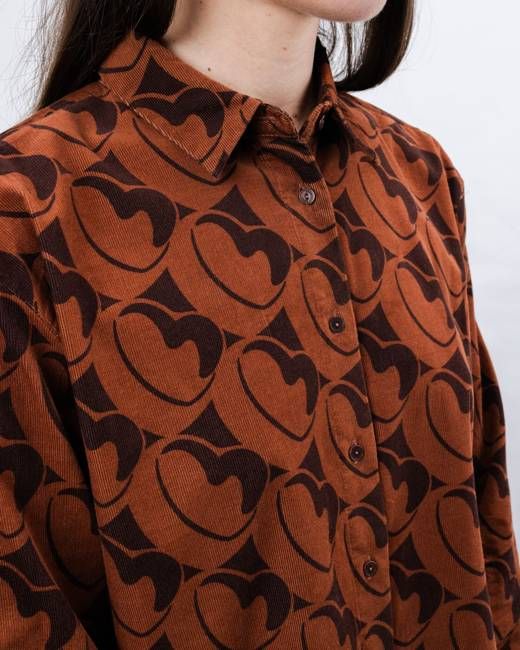 Bombon Babycord Boxy Blouse