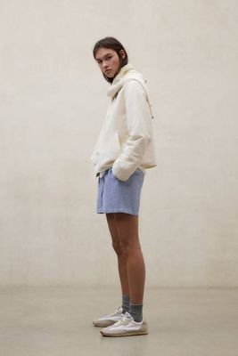 STRIPED BLUE ERAS SHORTS