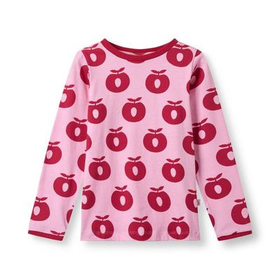 Elstar long-sleeved top with apples