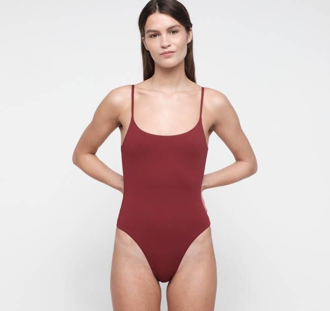 Swim Open Back One-Piece