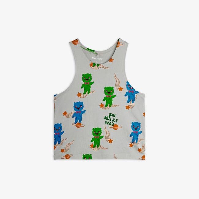 Aliens Print Tank Top