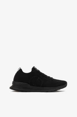 BLACK KNITTED CONDE SNEAKERS