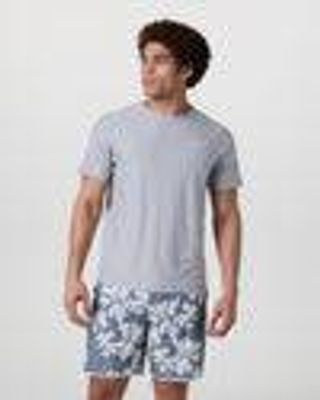 Uluwatu UPF Short Sleeve | Platinum Heather | Vuori