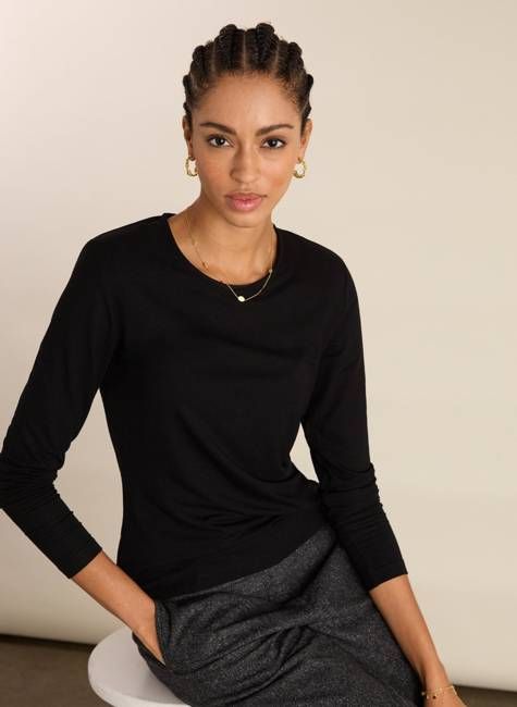 Shae Shoulder Pad Top