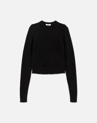 Cashmere Crewneck Pullover - Black
