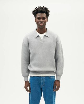 Grey wool Aritz sweater