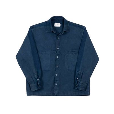 Denim Slant Shirt - Hand Me Downs Dip