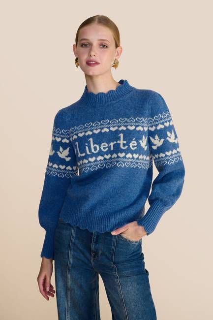 Liberté Blue Jumper