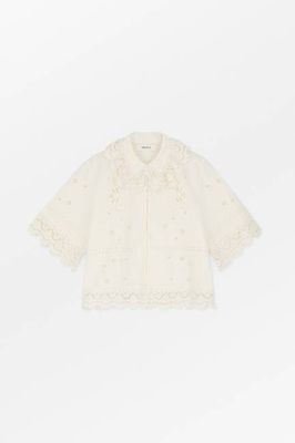 Talia Shirt - Antikes Weiß
