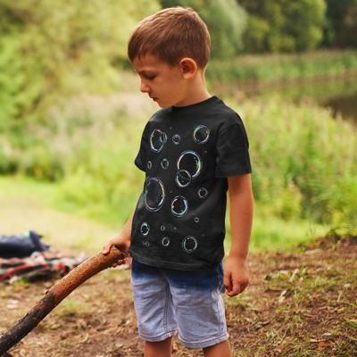 Bubbles Kids T-Shirt (Unisex)