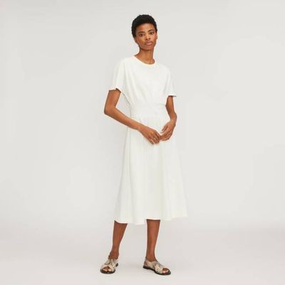 The Organic Cotton Waisted Dress | Canvas