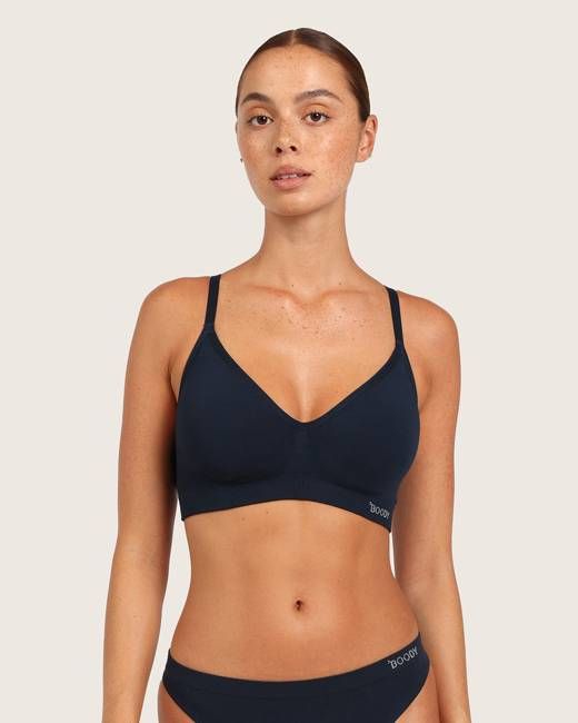 Wireless T-Shirt Bra - Midnight
