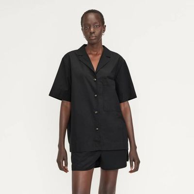 The Poplin Shirt | Black