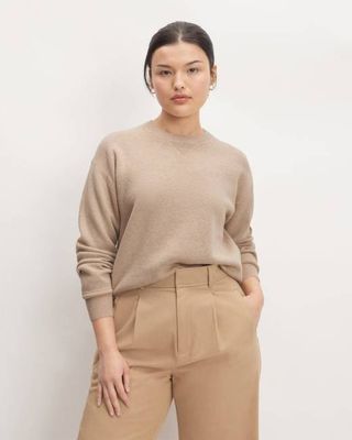 The Cotton-Merino Sweatshirt | Warm Oat Heather