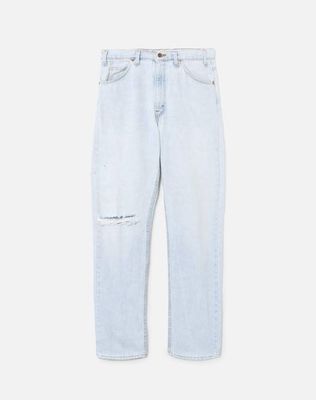 80s Distressed Orange Tab Levi's 505 -#29