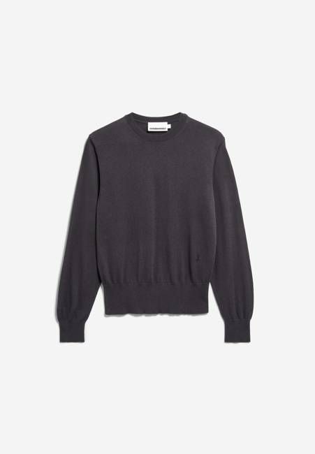 FINE KNIT SWEATER | dark steel
