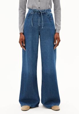 ASTRAEAAS MID WAIST WIDE JEAN | imperial